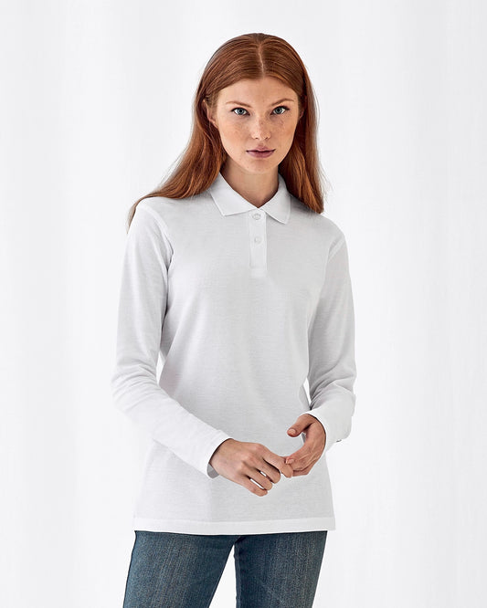 B&C - ID.001 Long Sleeve / Women Polo