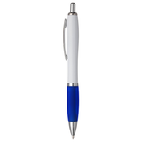 Focus balpen | Witte houder | Gekleurde grip