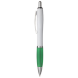 Focus balpen | Witte houder | Gekleurde grip