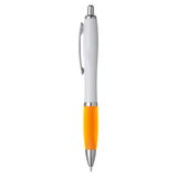 Focus balpen | Witte houder | Gekleurde grip